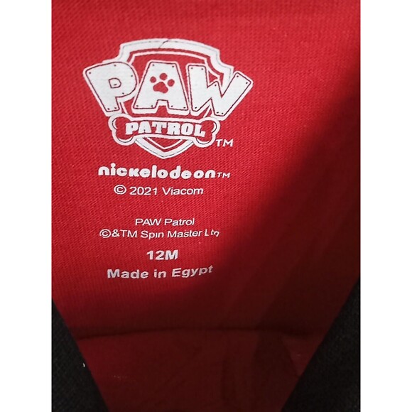 NICKELODEON PAW PATROL 2-PIECE OUTFIT TODDLER BOYS SIZE  12mts - Picture 3 of 7